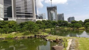 Jardín Kyu Shiba Rikyu (旧芝離宮恩賜庭園)
