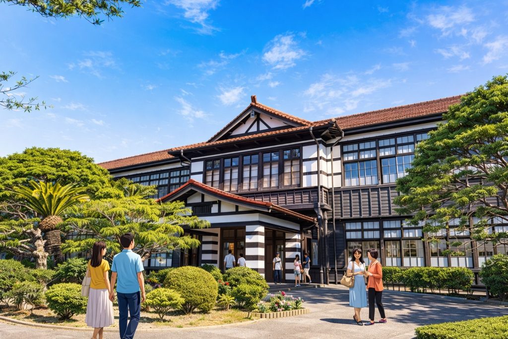 Escuela Meirinkan (旧萩藩校明倫館)