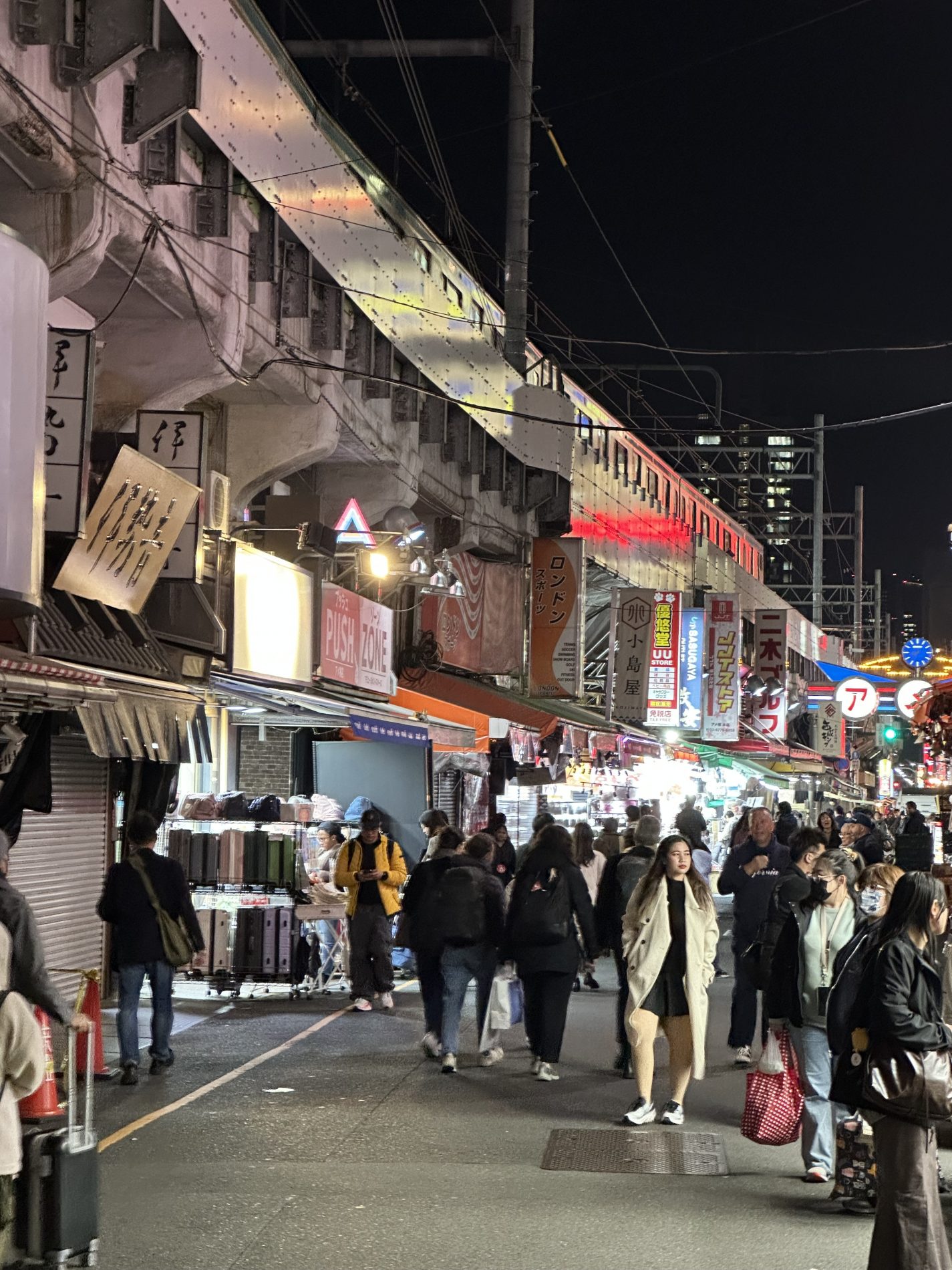 Imagen Calle comercial Ameyoko (上野アメ横商店街)