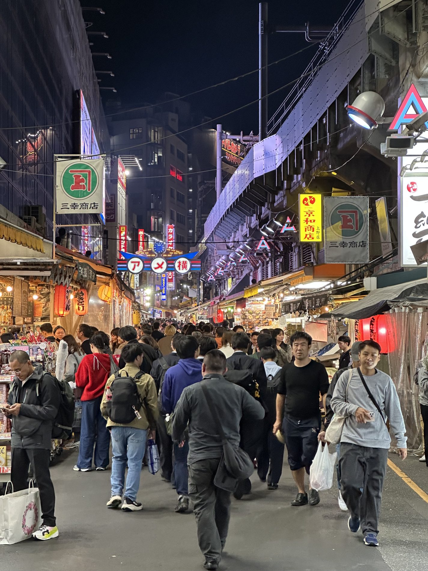 Imagen Calle comercial Ameyoko (上野アメ横商店街)
