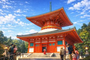 Kongobu-ji Danjo Garan (壇上伽藍)