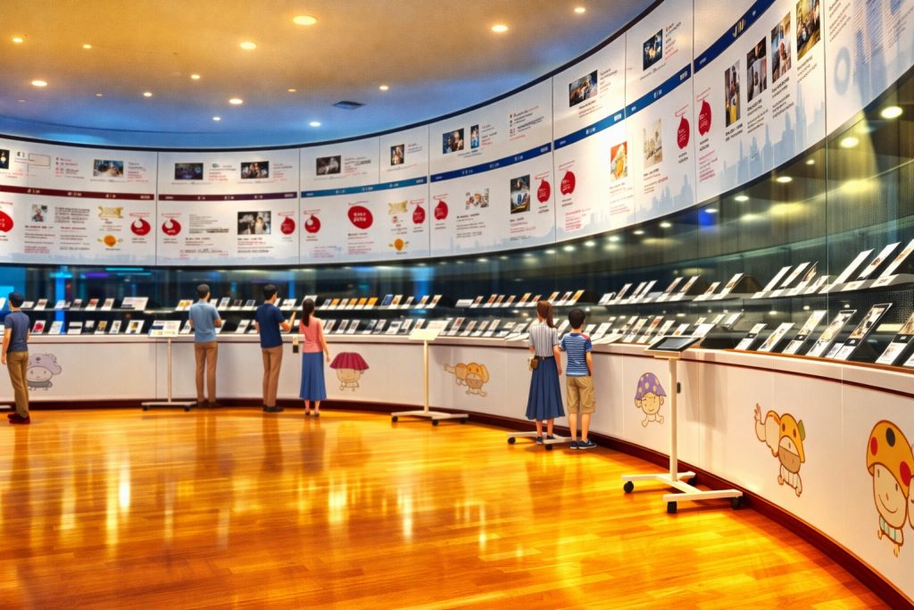 NTT Docomo History Square (NTTドコモ歴史展示スクエア)