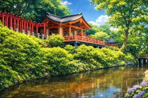 Santuario Nezu-jinja (根津神社)