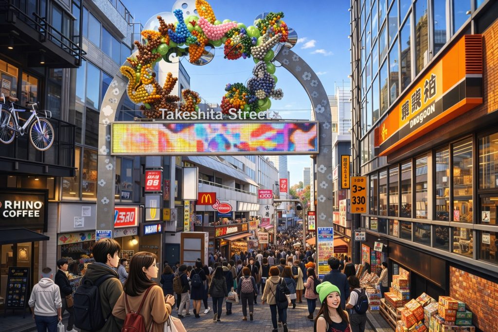 Takeshita Street (竹下通り)