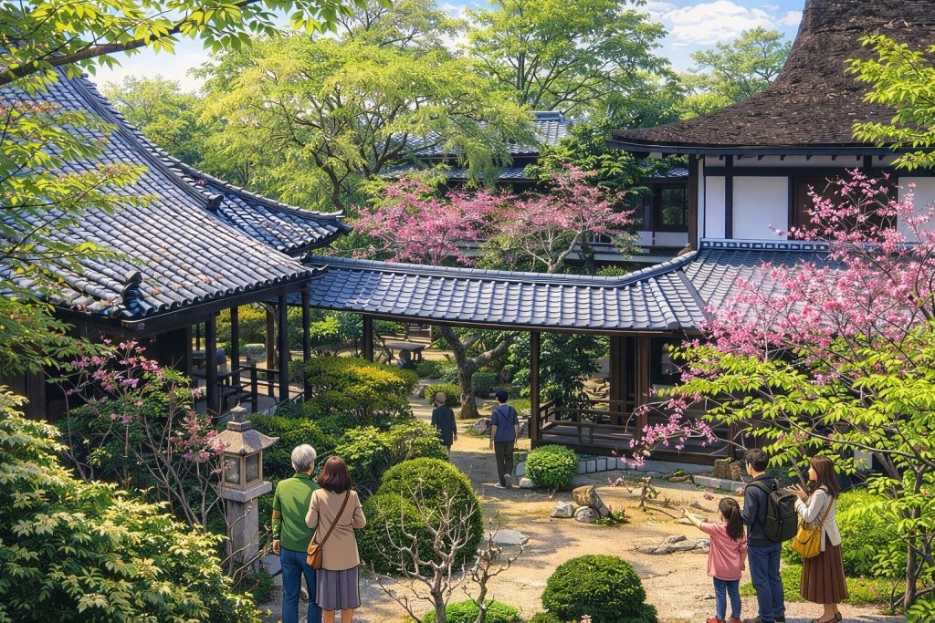 Templo Chikurinin (竹林院)
