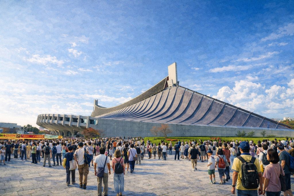 Gimnasio Nacional de Yoyogi (国立代々木競技場 第一体育館)