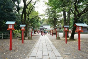 Santuario Washinomiya (鷲宮神社)
