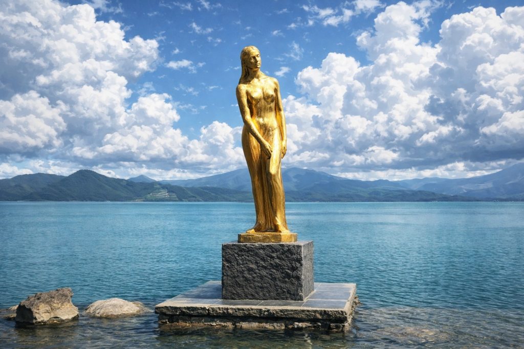 Estatua de Tatsuko (たつこ像)