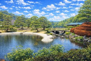 Jardines Momijiyama (駿府城公園 紅葉山庭園)