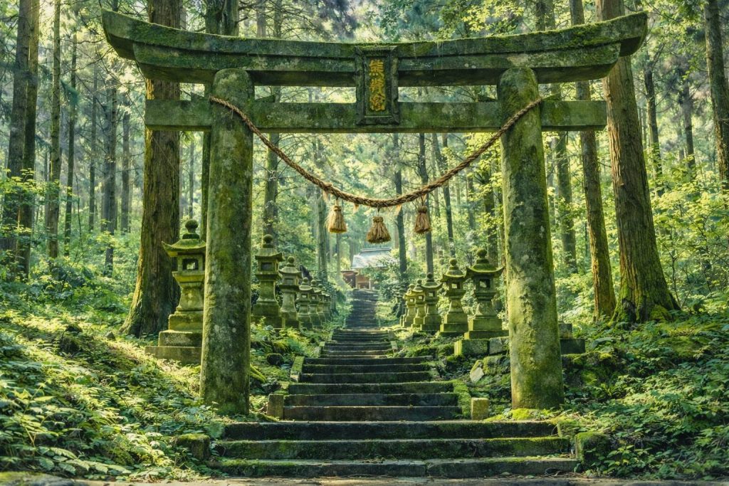 Santuario Kamishikimi Kumanoimasu (上色見熊野座神社)