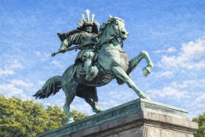 Estatua de Kusunoki Masashige (楠木正成像)