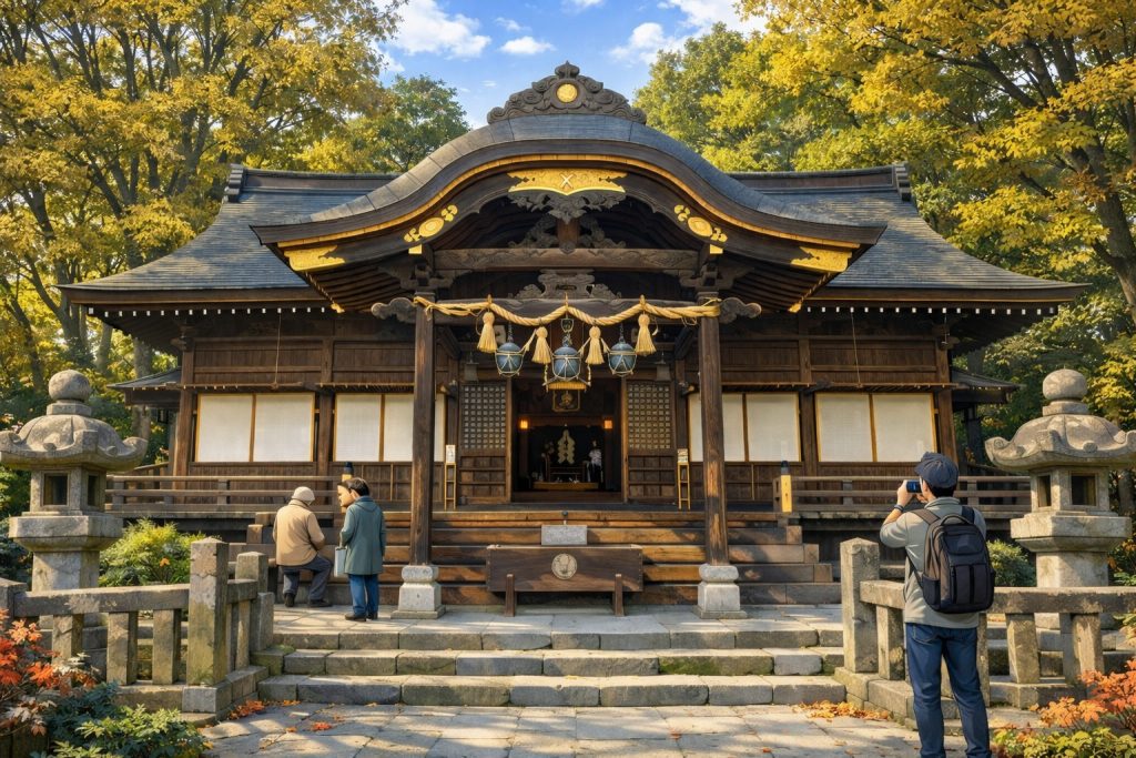 Santuario Asaka kunitsuko (安積国造神社)