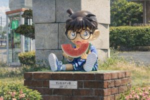 Estatuas Detective Conan (すいかコナン君 江戸川コナン)