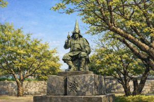 Estatua de Katō Kiyomasa (加藤清正公像)