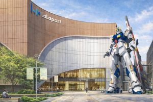 RX-93ff 𝛎 Gundam (実物大 𝛎ガンダム 立像)