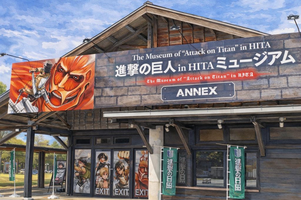 Attack on Titan in HITA Museum ANNEX (進撃の巨人 in HITAミュージアムANNEX)