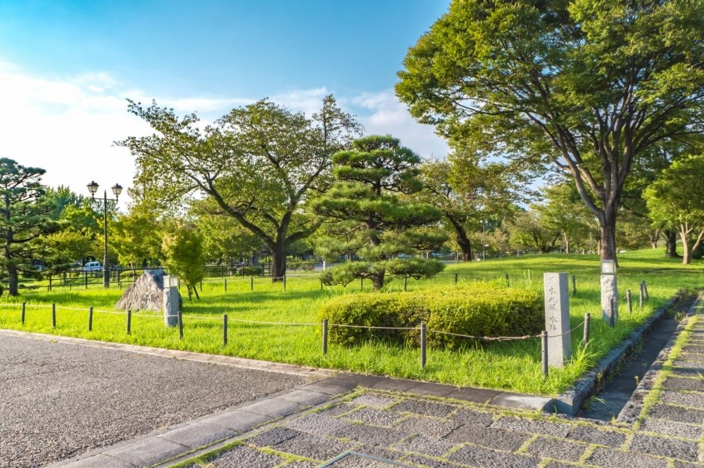 Parque del castillo de Sunpu (駿府城公園 紅葉山庭園)