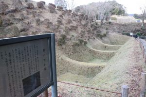 Ruinas del Castillo de Yamanaka (山中城跡)