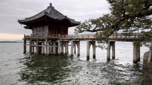 Pabellón Ukimido (Mangetsu-ji) (満月寺 浮御堂)