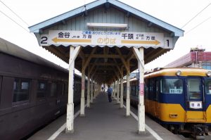 The Ōigawa Railway (大井川鐵道 金谷駅)