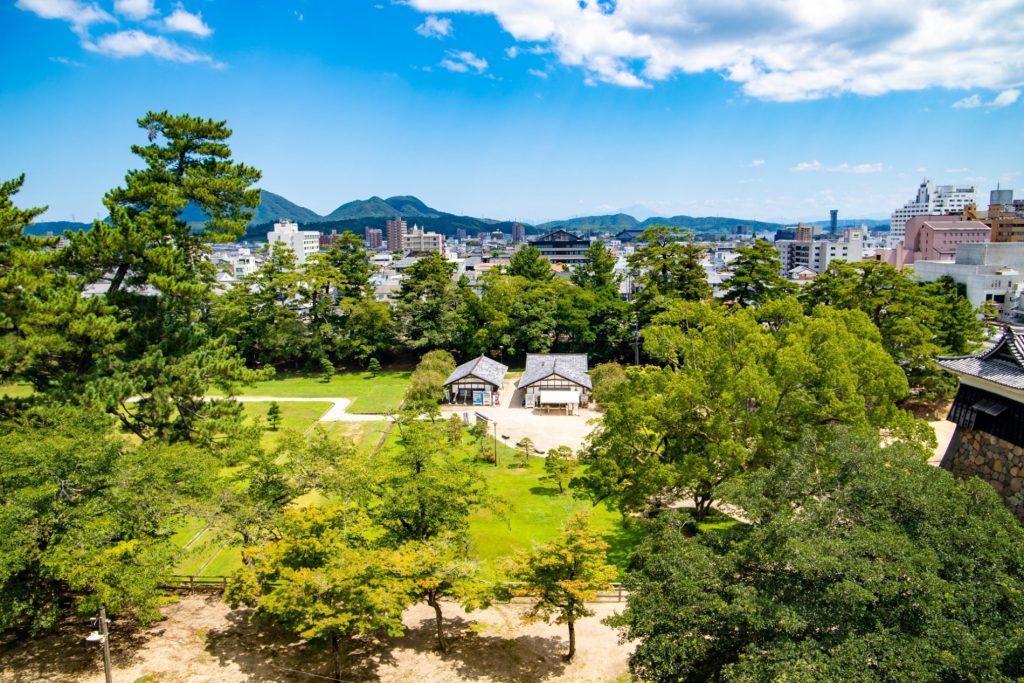 Parque del Castillo de Matsue (松江城山公園)