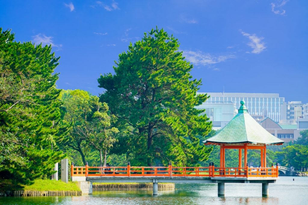 Parque Ohori (大濠公園)