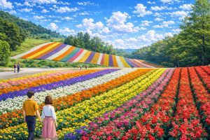 Jardines Shikisai no Oka (四季彩の丘)