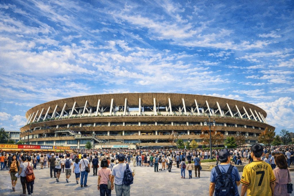 Estadio Olímpico de Tokio (国立競技場)