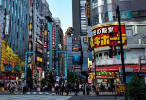Cabeza de Godzilla en Shinjuku (ゴジラヘッド)