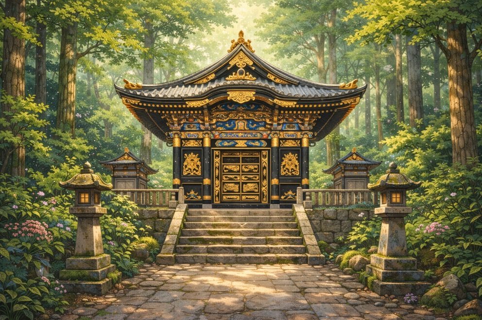 Mausuleo Zuihoden (瑞鳳殿)