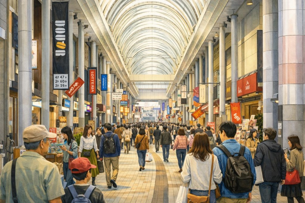 Hondori Shotengai (本通商店街)