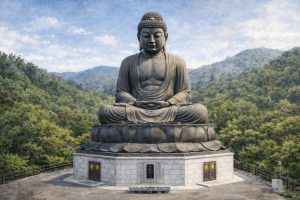 Rokuya daibutsu (鹿野大佛)