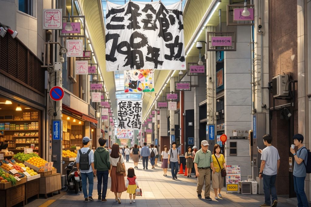 Sanjo‑kai Shotengai (京都三条会商店街)