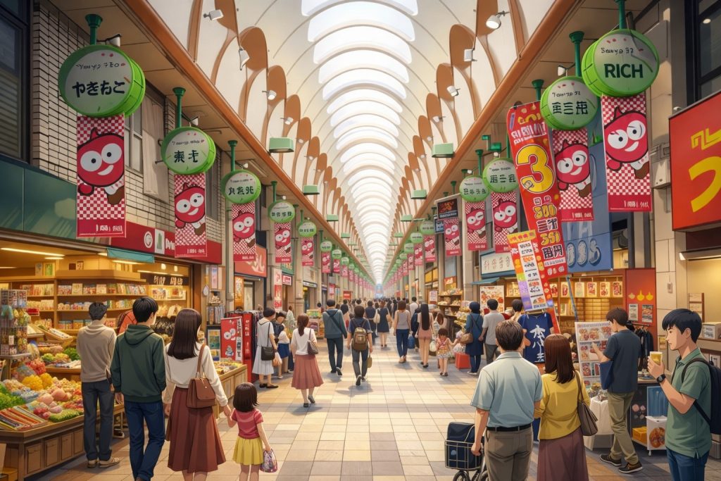 Senbayashi Shotengai (千林商店街)