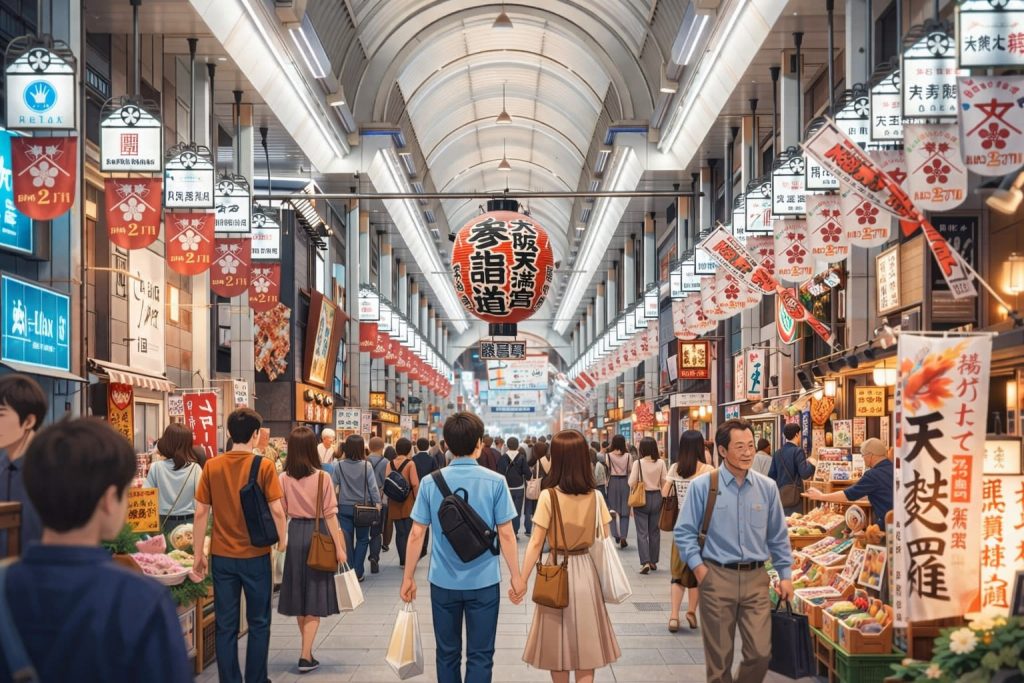 Tenjinbashi-suji Shotengai (天神橋筋商店街)