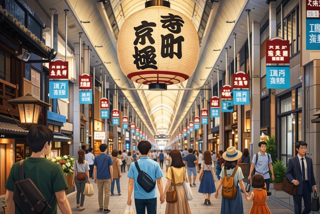 Teramachi Shopping Street (寺町京極商店街)