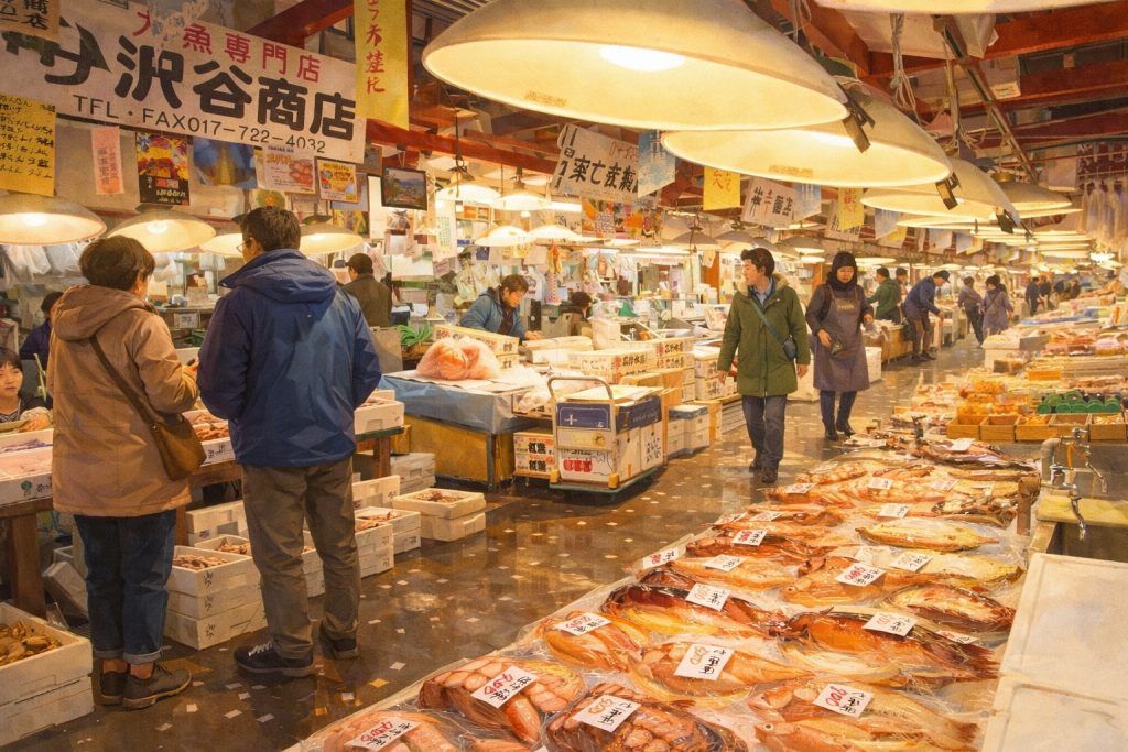 Auga Fresh Market (アウガ新鮮市場)