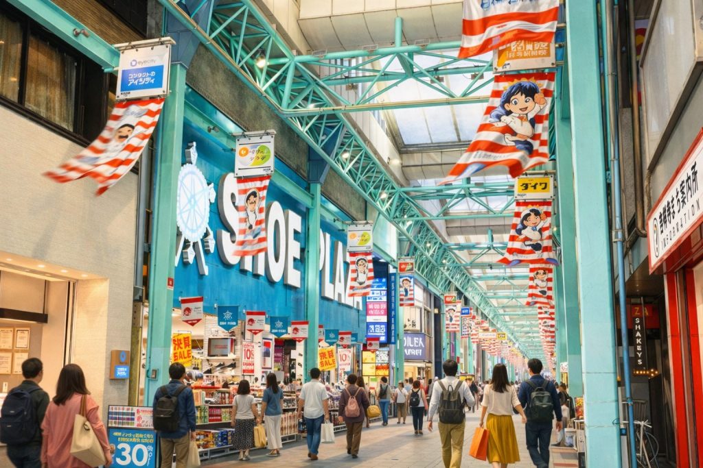 Kichijoji SUNROAD shopping district (吉祥寺サンロード商店街)