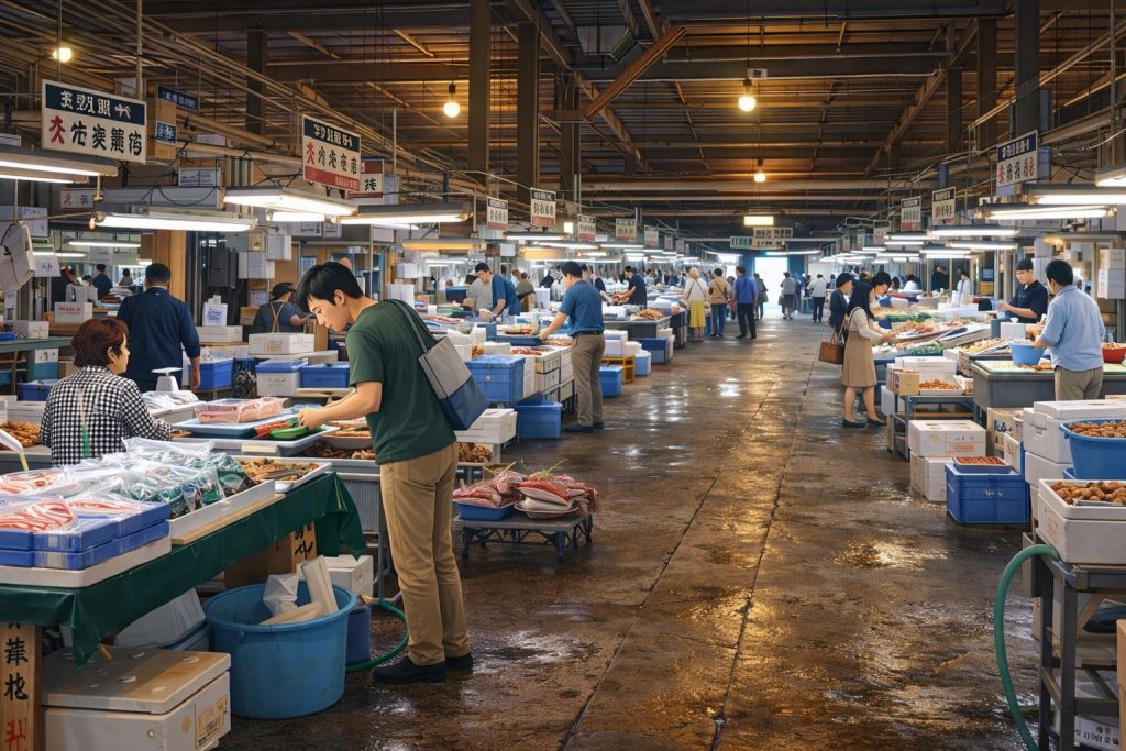 Shiogama Fish Wholesale Market (塩釜水産物仲卸市場)