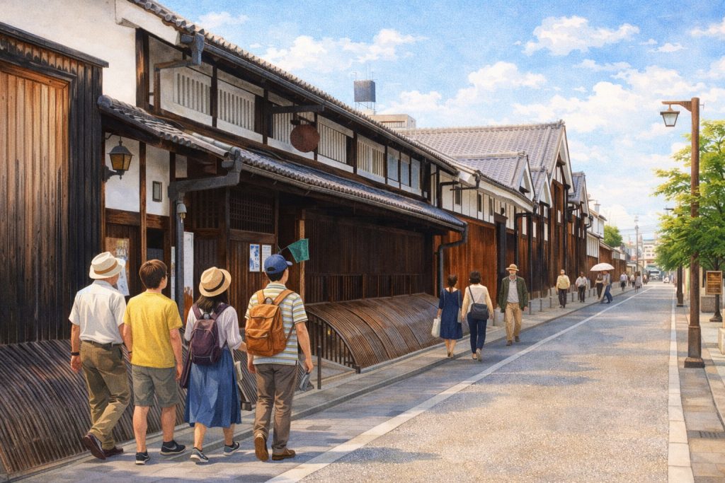 Fushimi Sake District (伏見酒蔵エリア)