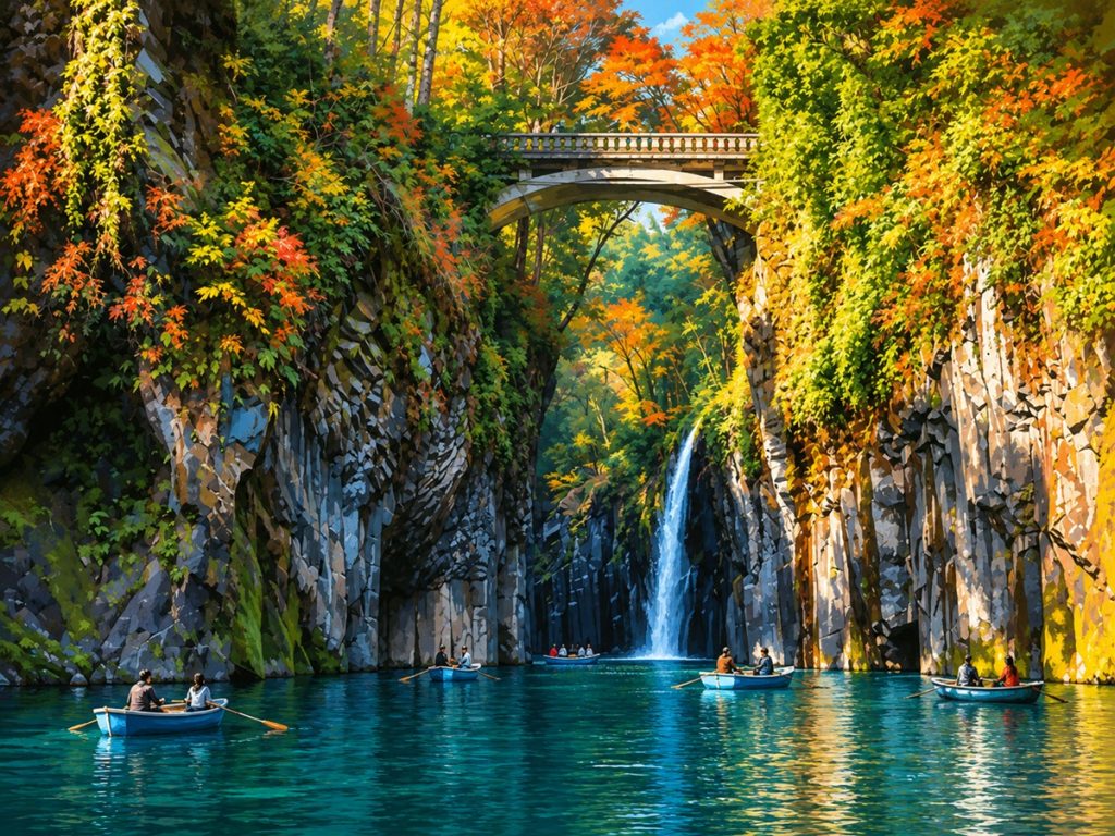 Garganta de Takachiho (高千穂峡)