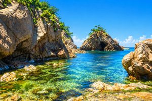 Costa de Uradome (浦富海水浴場)