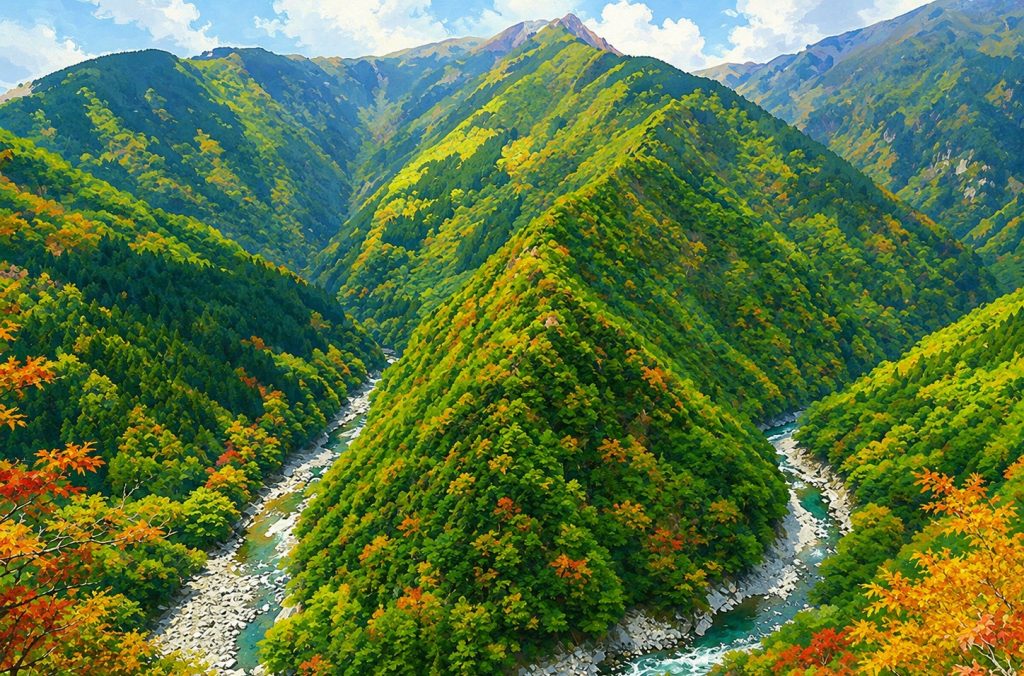 Valle de Iya (祖谷渓)